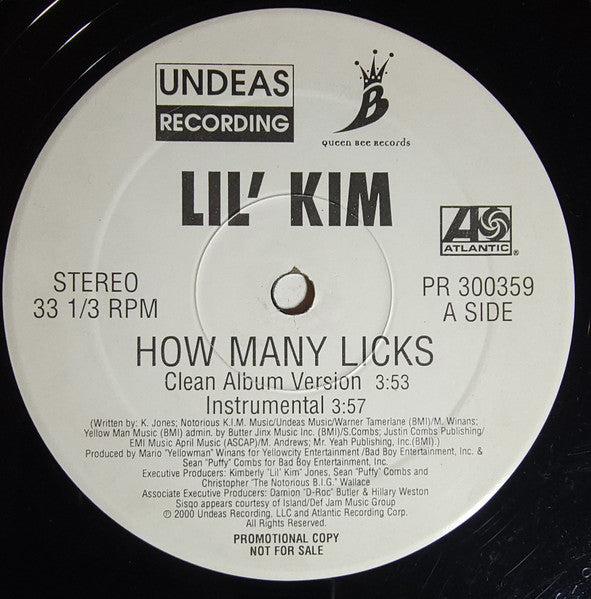 Lil' Kim – How Many Licks