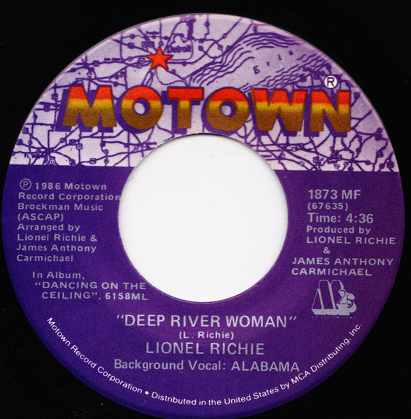 Lionel Richie – Ballerina Girl / Deep River Woman