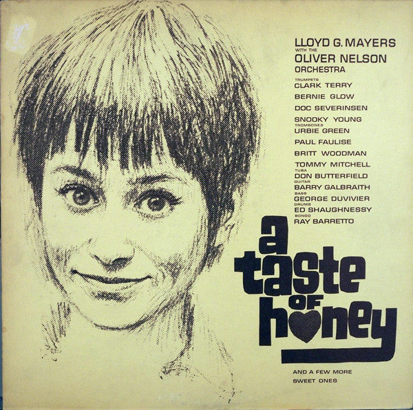 Lloyd G. Mayers With The Oliver Nelson Orchestra ‎– A Taste Of Honey