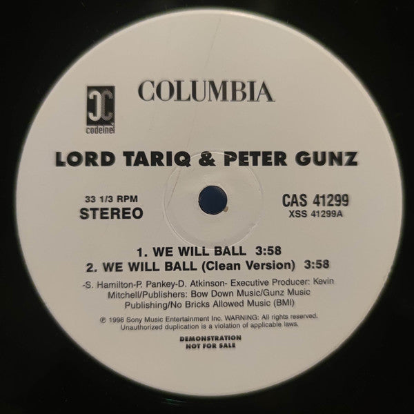 Lord Tariq & Peter Gunz – We Will Ball