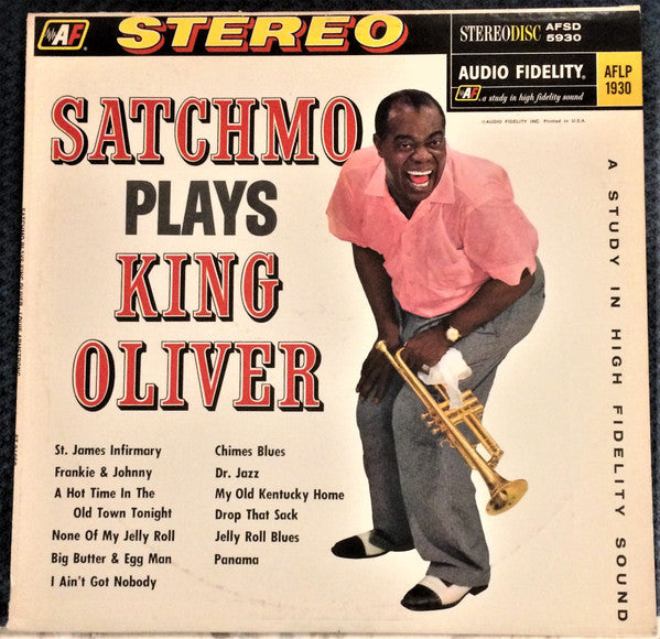 Louis Armstrong & His Orch. – Satchmo Plays King Oliver