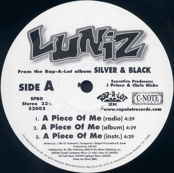 Luniz – A Piece Of Me (Copy)