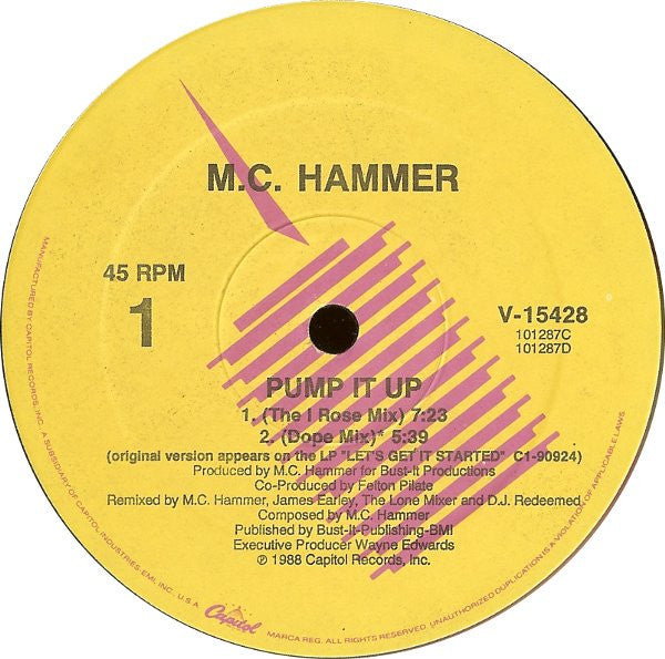 MC Hammer – Pump It Up