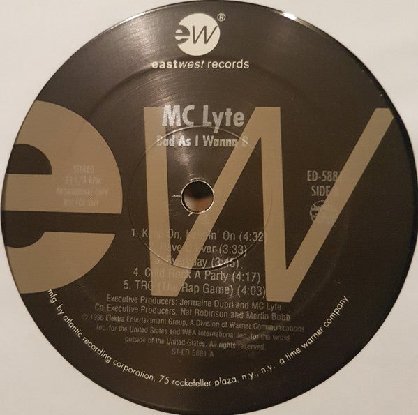 MC Lyte – Bad As I Wanna Be