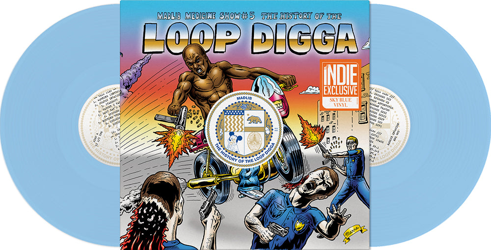Madlib Medicine Show No. 5 - History Of The Loop Digga: 1990-2000 (Colored Vinyl, Blue, Indie Exclusive) (2 Lp's) Vinyl