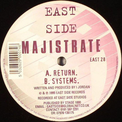 Majistrate – Return / Systems (IMAGINE)