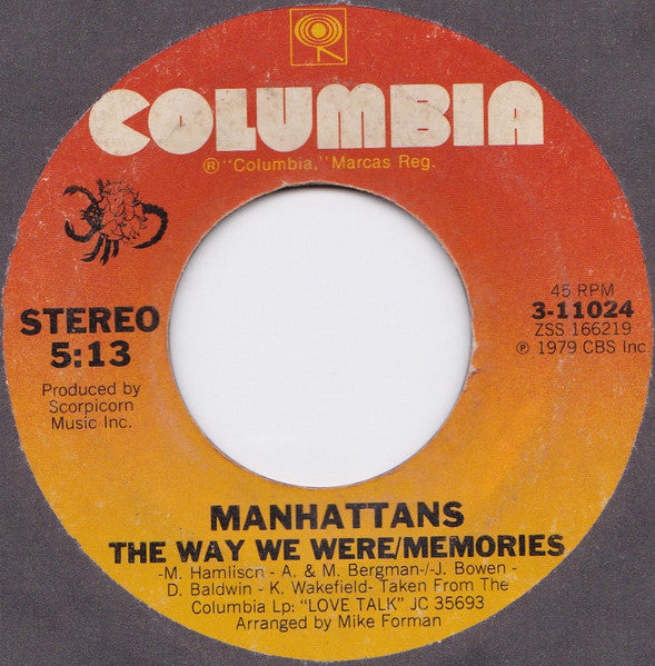 Manhattans – The Way We Were