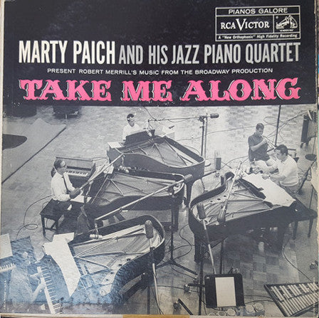 Marty Paich And His Jazz Piano Quartet – Take Me Along