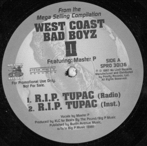 Master P – R.I.P. Tupac