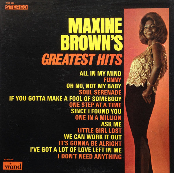 Maxine Brown – Maxine Brown's Greatest Hits (DTRM)