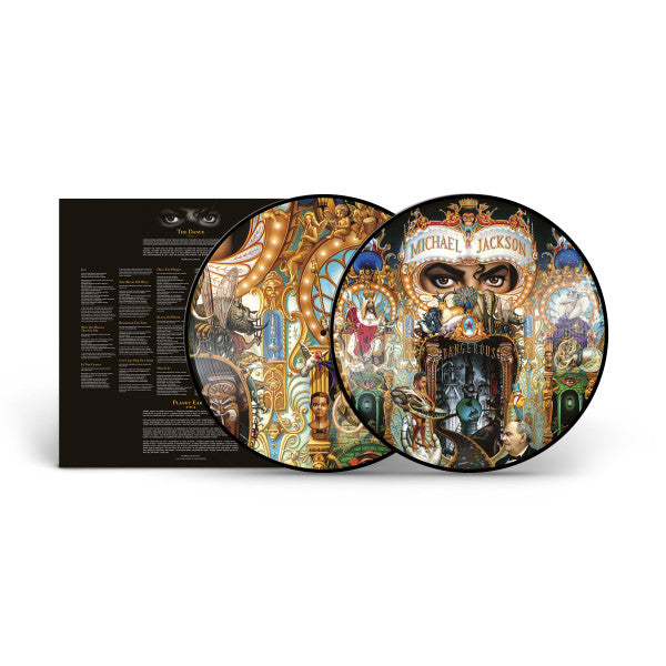 Michael Jackson Dangerous (Picture Disc Vinyl) (2 Lp's) Vinyl
