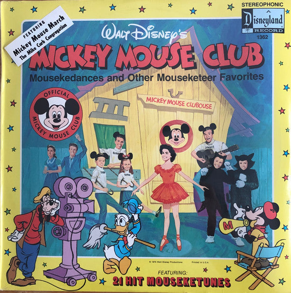 Mickey Mouse Club ‎– Mousekedances And Other Mousketeer Favorites