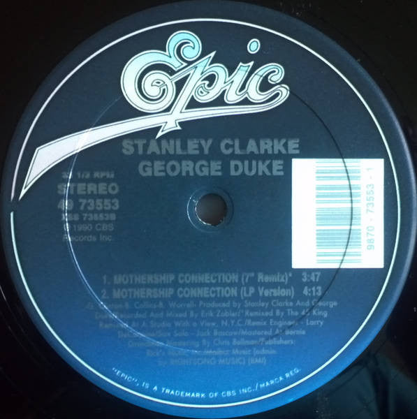 Stanley Clarke & George Duke – Mothership Connection