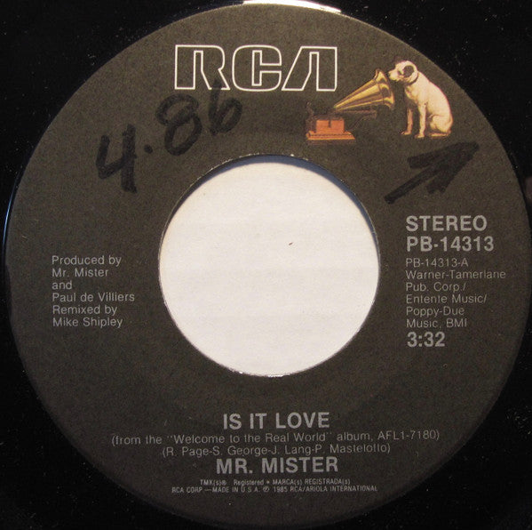 Mr. Mister – Is It Love