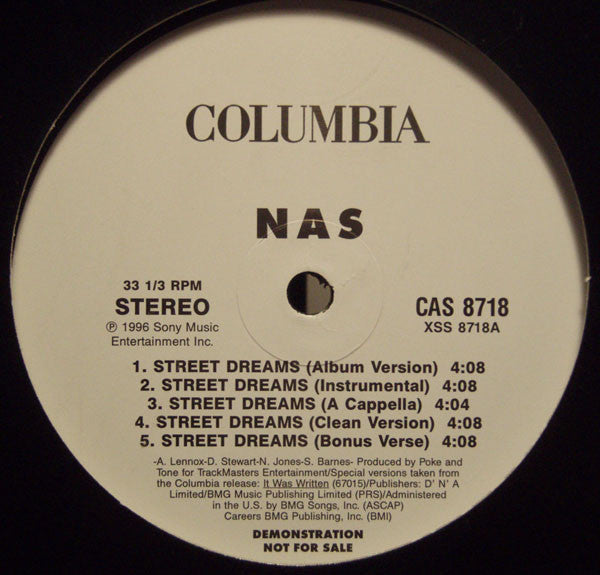 Nas ‎– Street Dreams