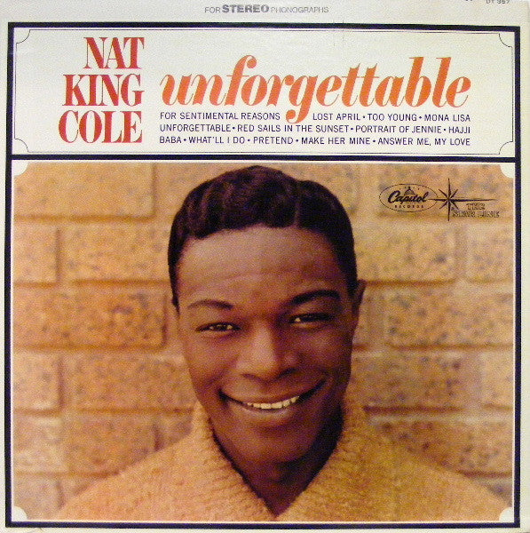 Nat King Cole ‎– Unforgettable