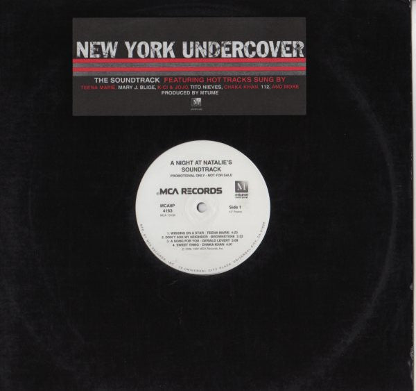 New York Undercover (A Night At Natalie's)