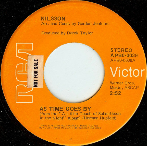 Nilsson – As Time Goes By