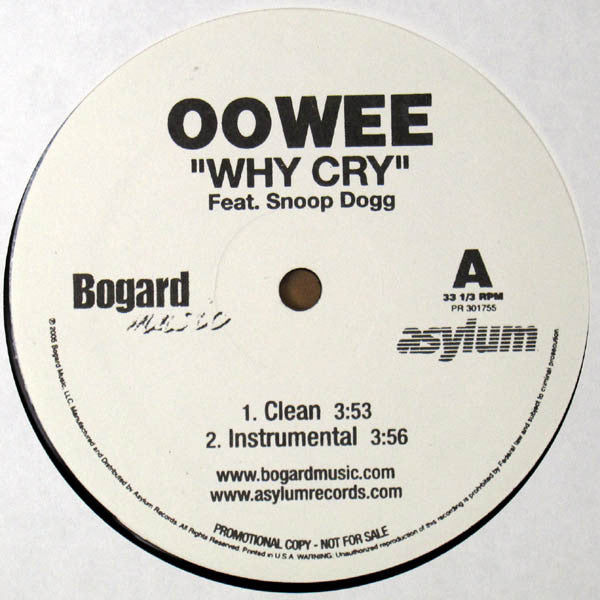 Oowee – Why Cry