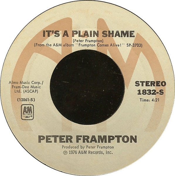 Peter Frampton – It's a plain shame
