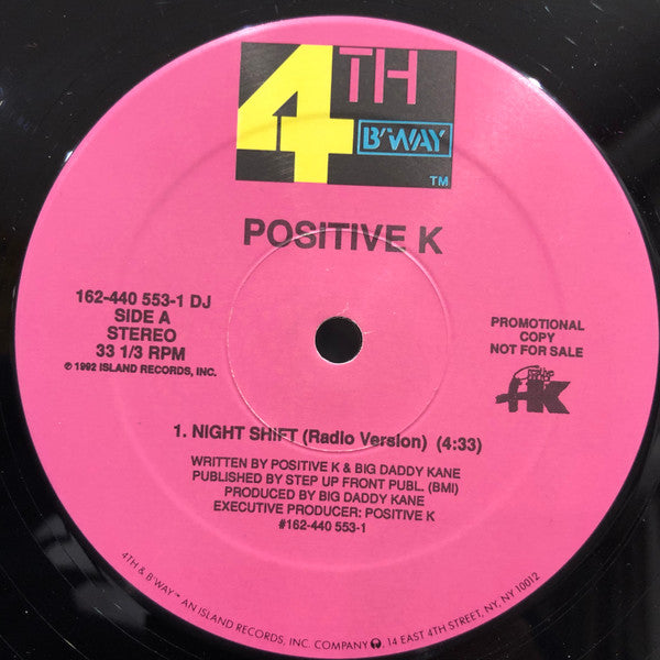 Positive K – Night Shift (DISCOGS)
