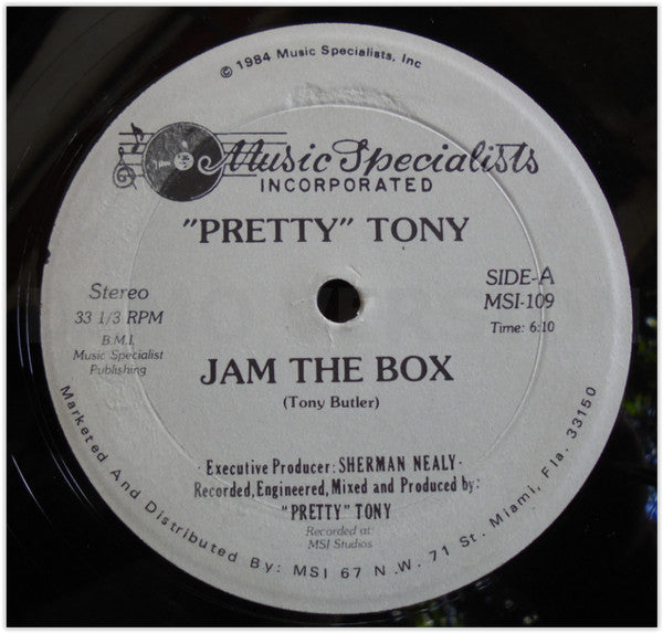 Pretty Tony - Jam the Box (WR)