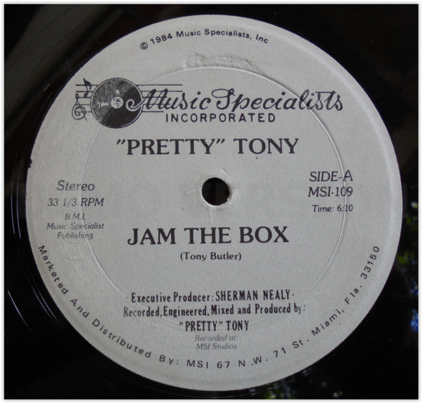 Pretty Tony - Jam the Box (WR)
