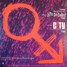 Load image into Gallery viewer, Prince and the Revolution- Let&#39;s Go Crazy b/w Erotic City 12&quot; Single 45RPM
