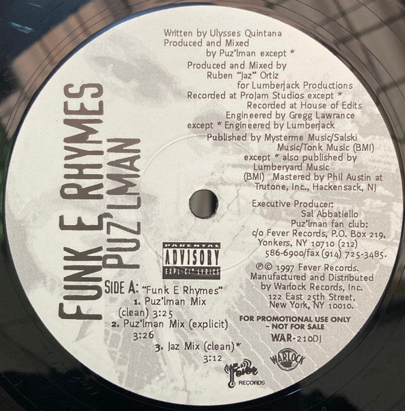 Puz'lman – Funk E Rhymes