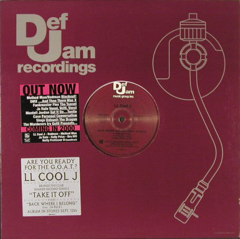 LL Cool J - Back Where I Belong ft. Ja Rule/Take Off (12
