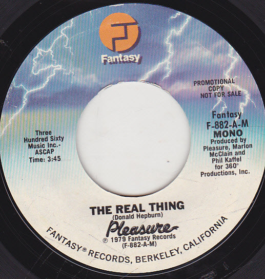 Pleasure - The Real Thing / Glide
