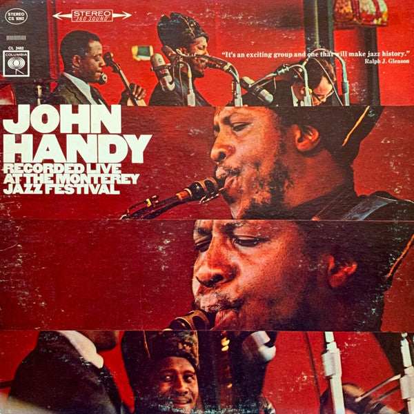 John Handy- Recorded live at the Monterey jazz festival