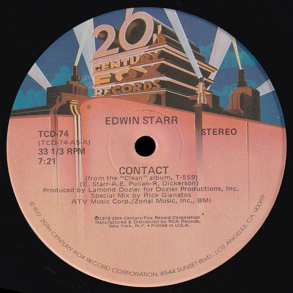 Edwin Starr- Contact/Don't Waste your time