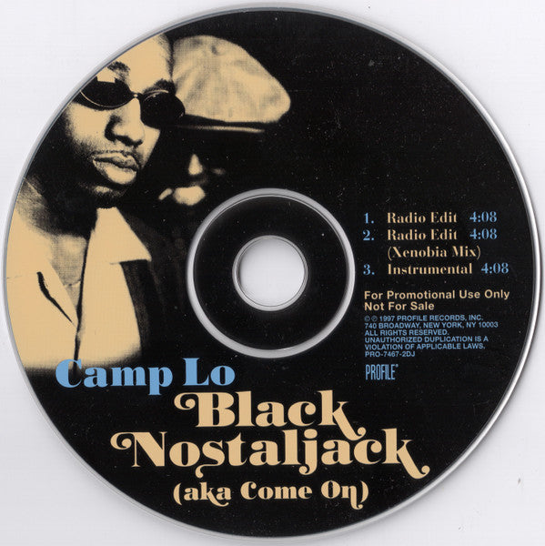 Camp Lo ‎– Black Nostaljack (Aka Come On) (PLATURN)