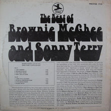 Load image into Gallery viewer, The Best Of Brownies McGhee and Sonny Terry
