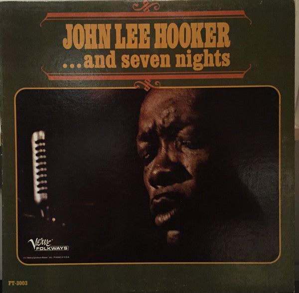 John Lee Hooker - And seven nights