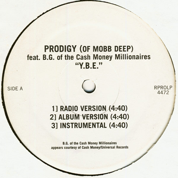Prodigy Feat. B.G. – Y.B.E.