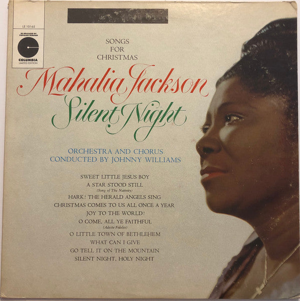 Mahalia Jackson ‎– Silent Night - Songs For Christmas