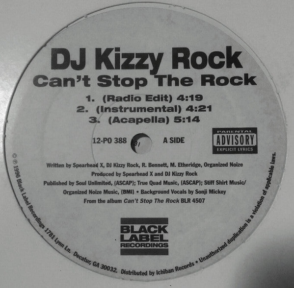Dj Kizzy Rock- Can't Stop The Rock 12