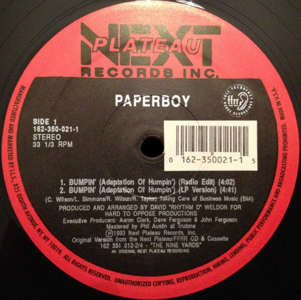 Paperboy- Bumpin' 12