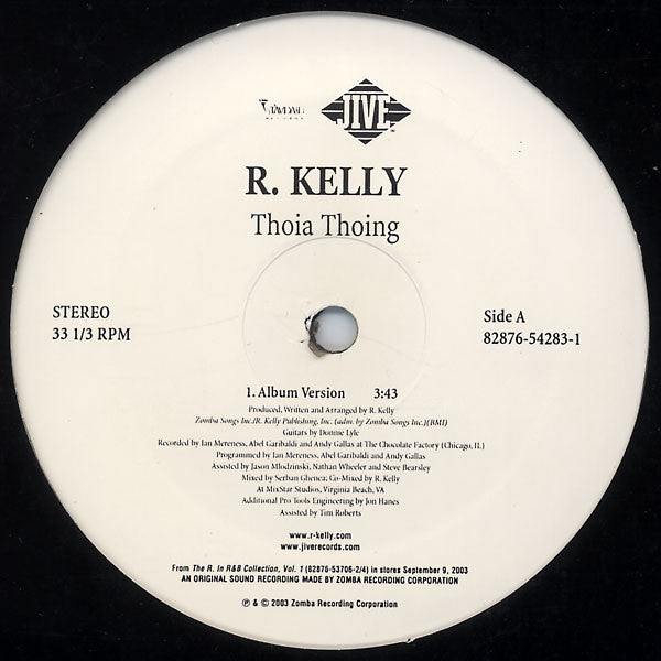 R. Kelly – Thoia Thoing