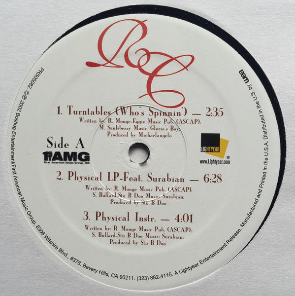 RC – Turntables B/W Physical
