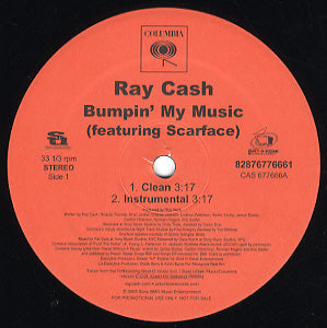 Ray Cash – Bumpin' My Music