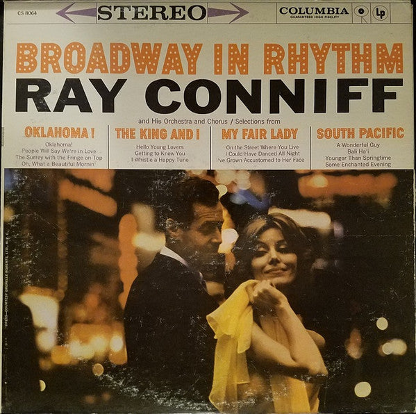 Ray Conniff And His Orchestra And Chorus ‎– Broadway In Rhythm
