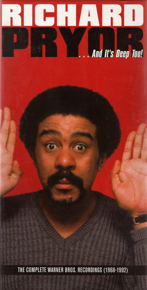 Richard Pryor... And Its Deep Too! The Complete Warner Bros. Recordings (1968-1992) 9 CD Set (Platurn)