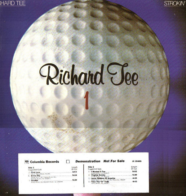 Richard Tee ‎– Strokin'