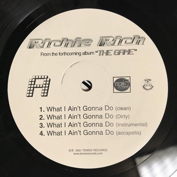 Richie Rich – What I Ain't Gonna Do / Playboy