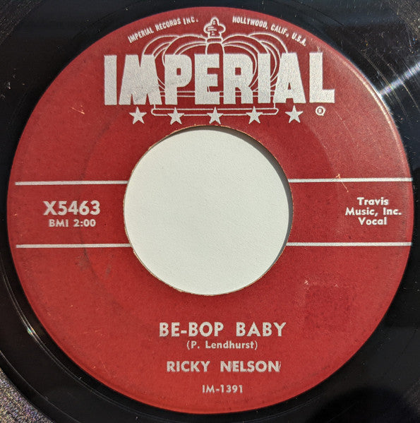 Ricky Nelson – Be-Bop Baby / Have I Told You Lately That I Love You