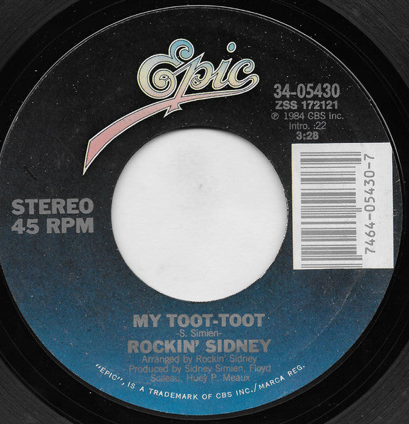 Rockin Sidney – My Toot Toot