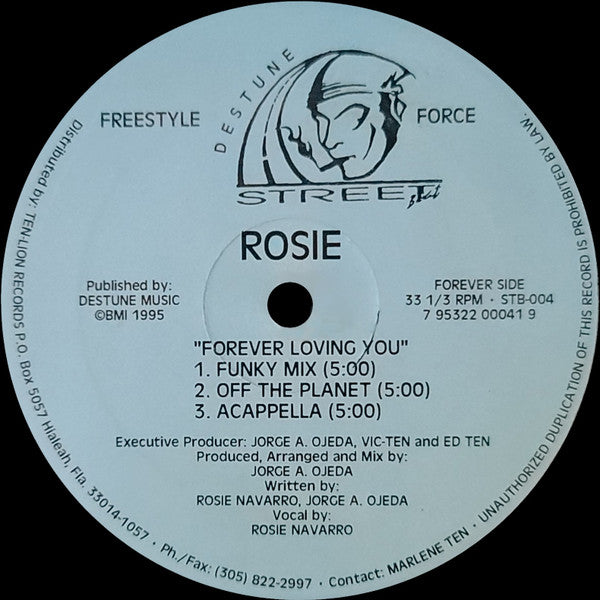 Rosie / The Lozt Girls ‎– Forever Loving You / Naughty Girls (Need Love Too) (DISCOGS)